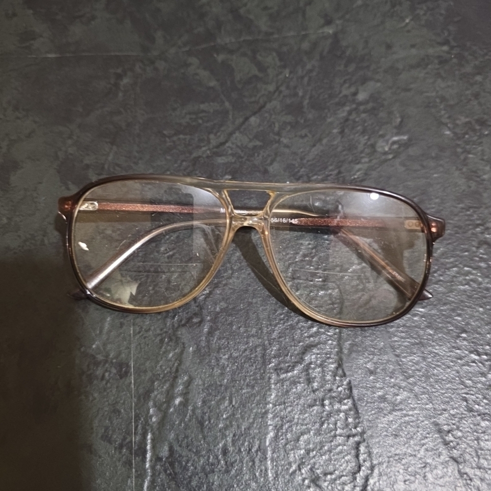 Modern EVERETT GREY 56-16-145 Brown Fade Full Rim Eyeglasses Frame Frame CE